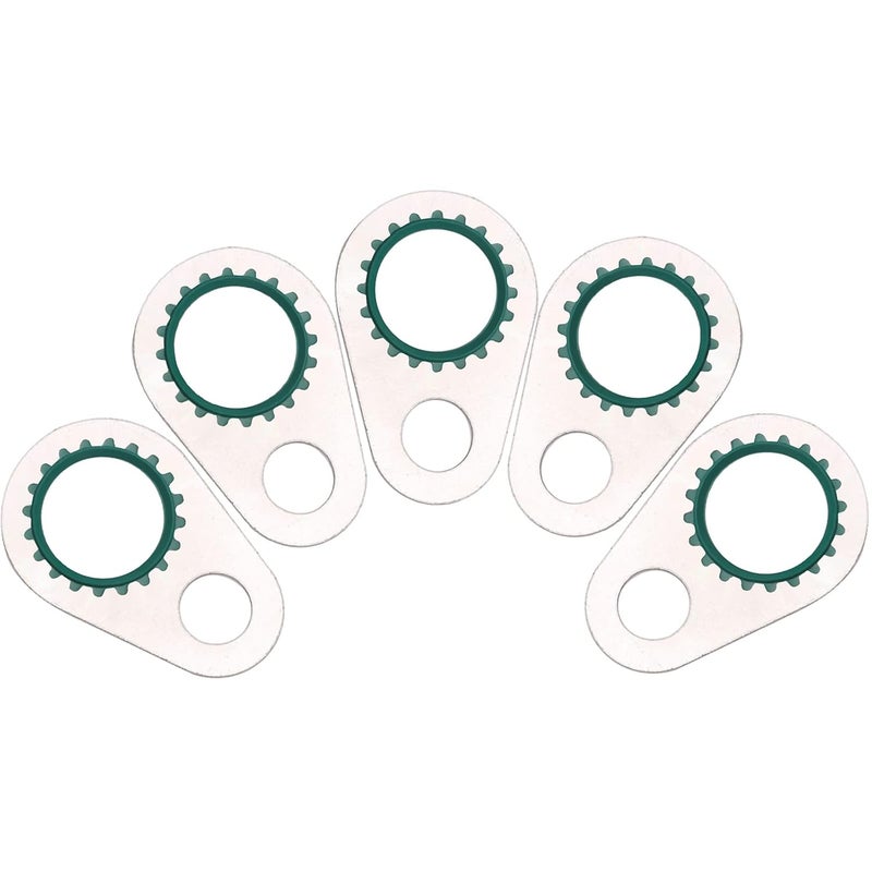 BUSY-CORNER A/C System Compressor Gasket Seals Air Conditioning Compressor Port Seal Washer Kit 60 Pieces Gasket Bonded Seal Assortment - Image 5